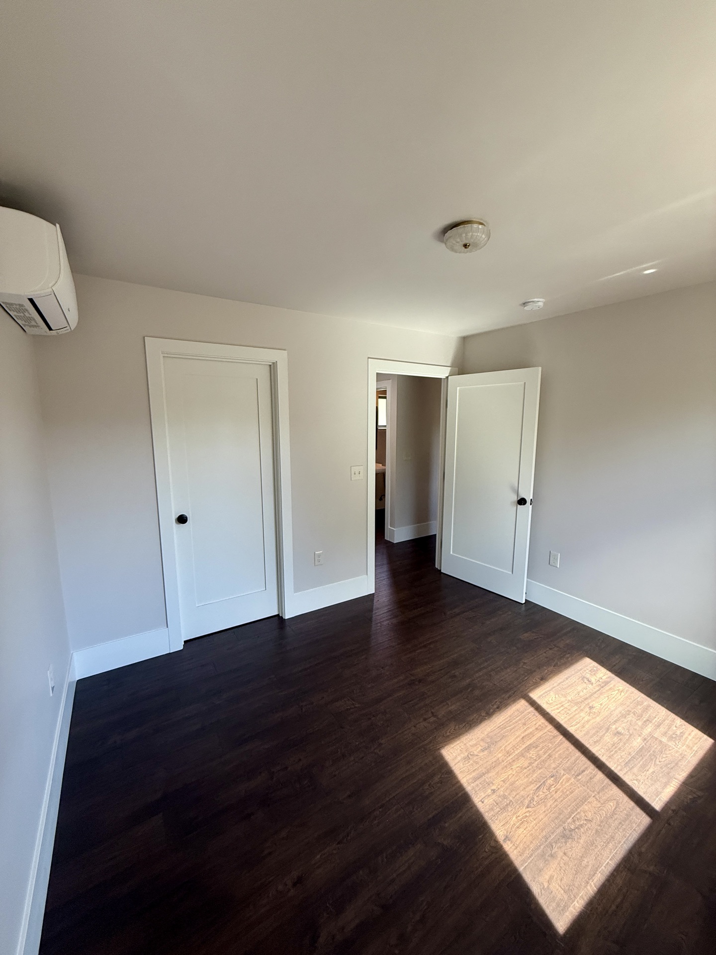 Detached ADU under construction on a sloped Berkeley hillside lot in Alameda County.