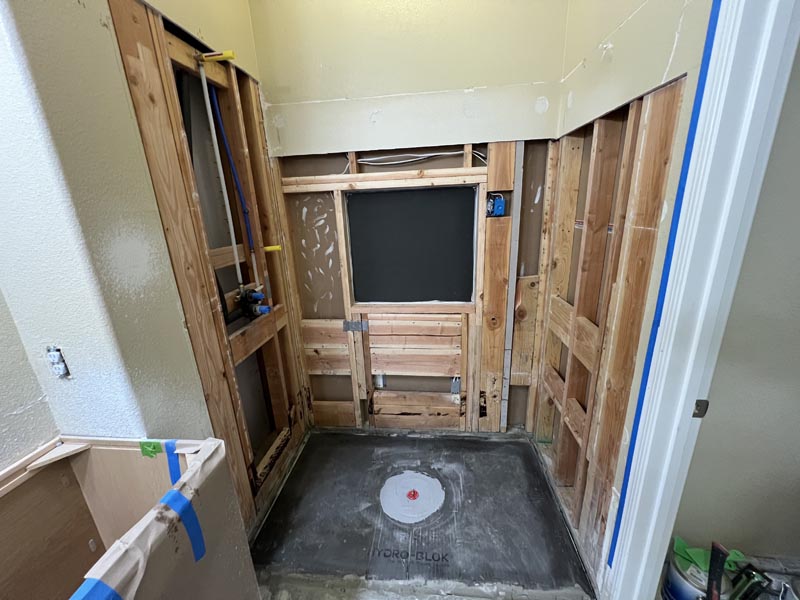 Demolition a Bathroom for a Remodel