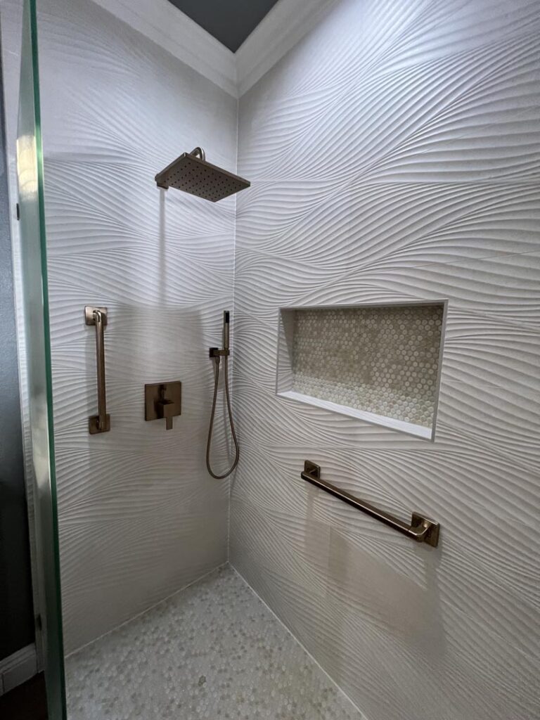 Fully Done Shower Installation