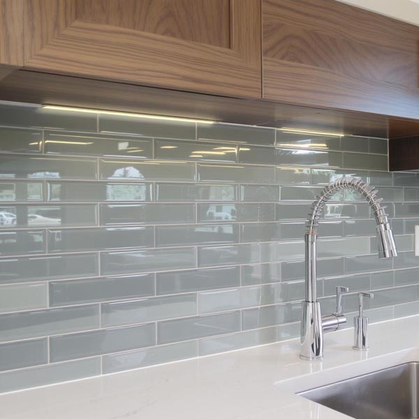 Glass Tile Backsplash Installation Future Generation Construction