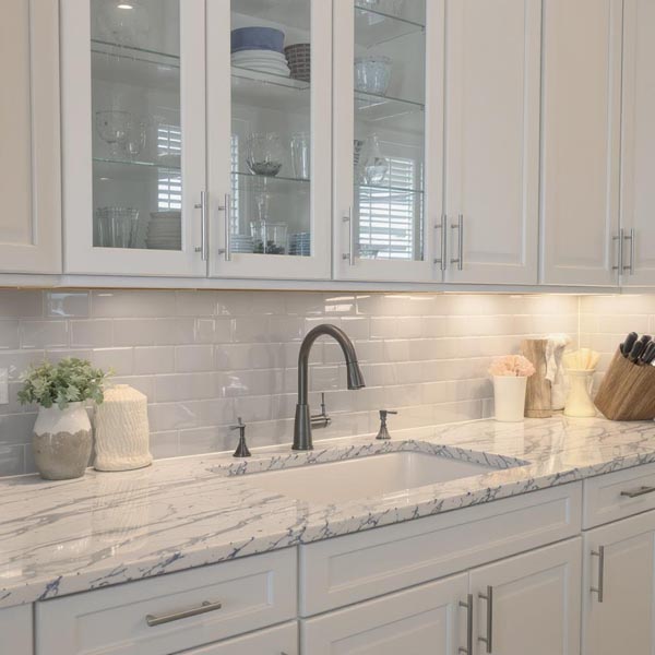 Porcelain Backsplash Installation Future Generation Construction