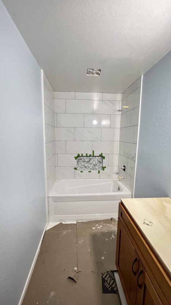 Remodeled Bathroom Almost Done with Future Generation Construction