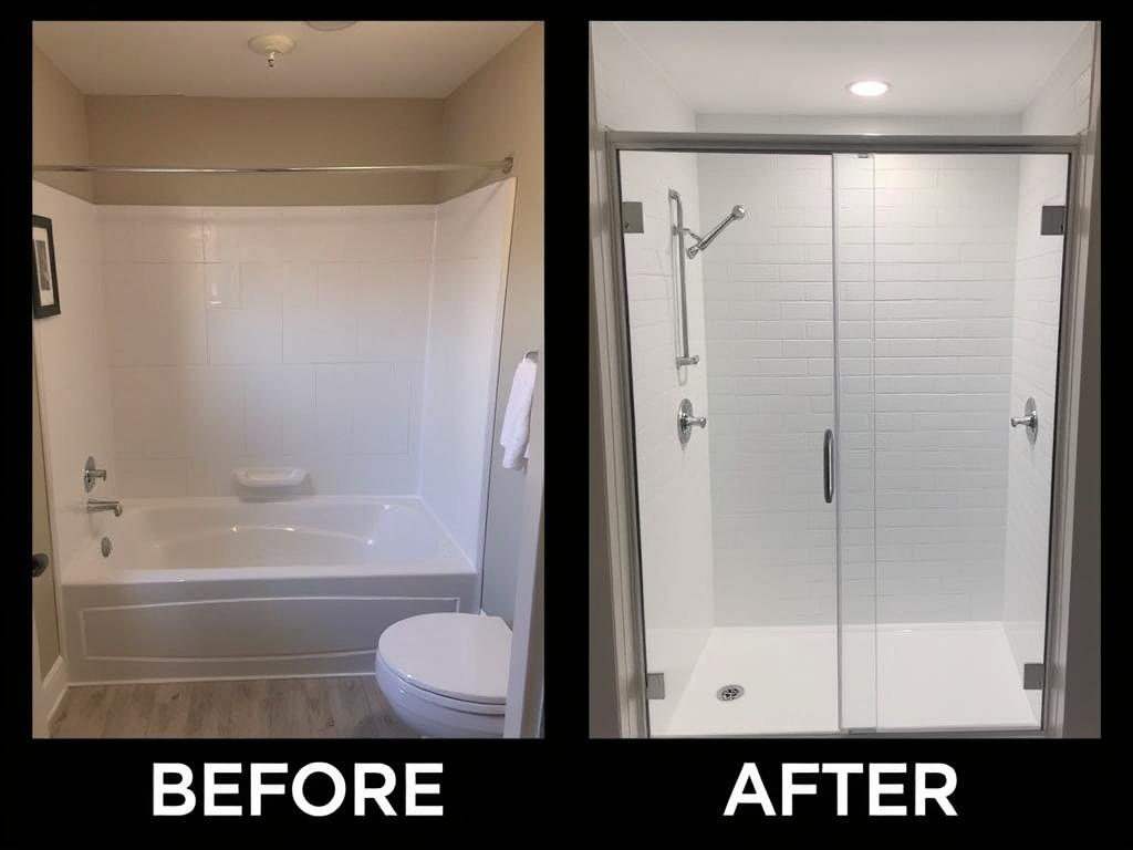 Tub to Shower Conversions