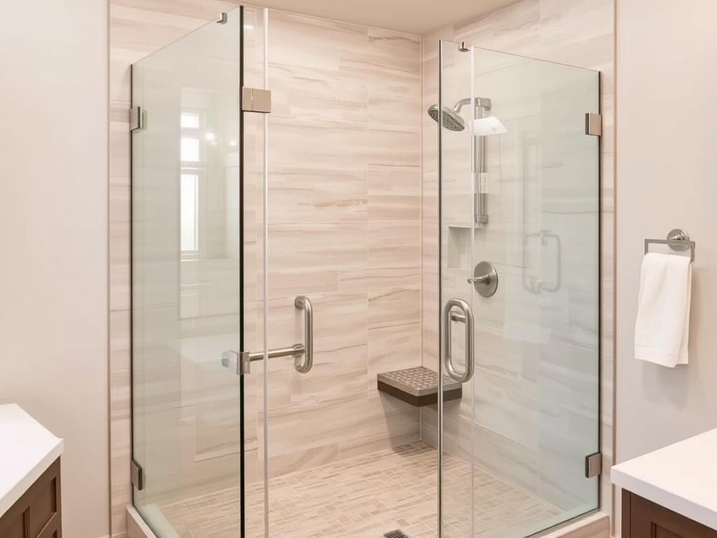 walk-in showers