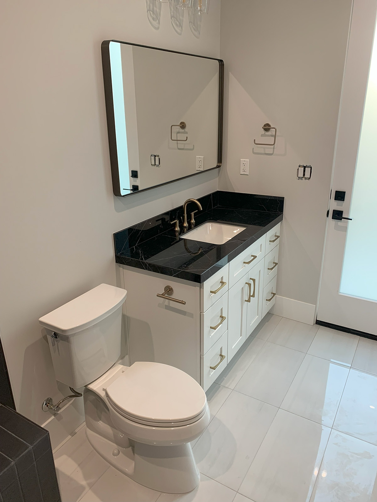 Another New Bathroom Vanity Installed By Future Generation Construction