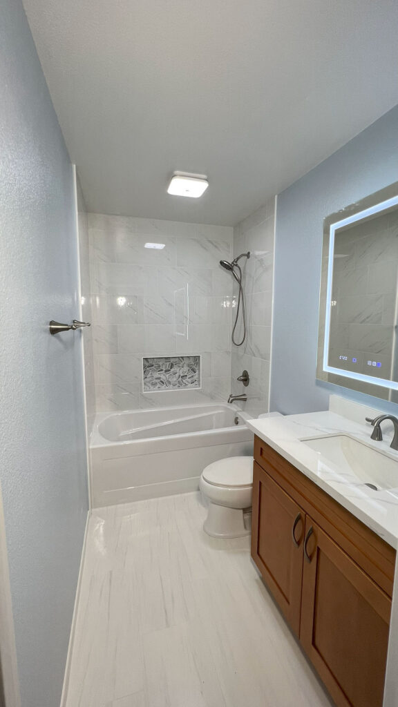 Another Side Bathroom Remodel Project with Future Generation Construction
