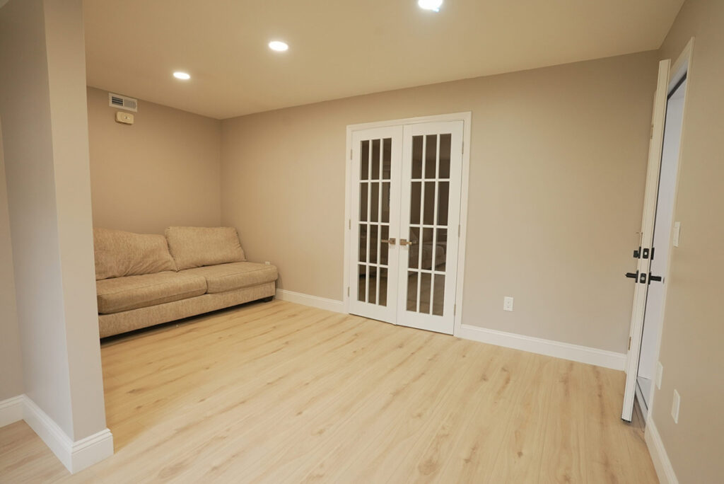 Basement Conversion Project with Future Generation Construction