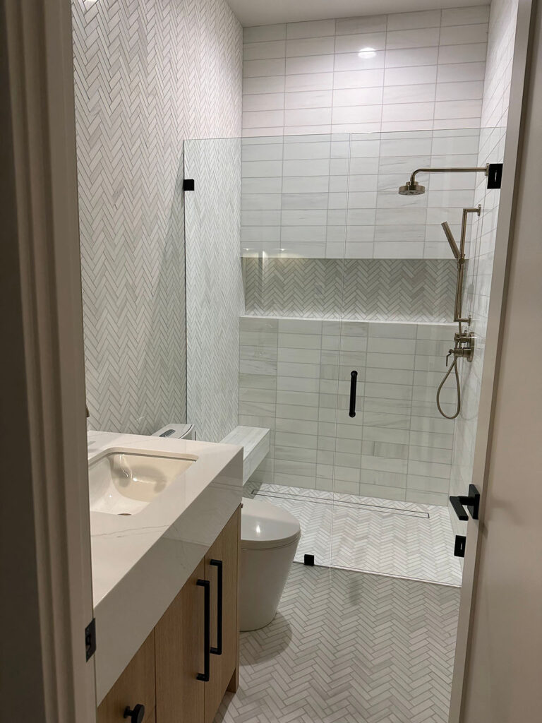 Full Guest Bathroom Remodel By Future Generation Construction