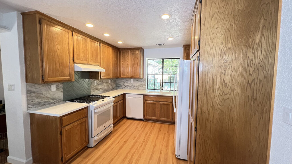 Full New Kitchen Remodeling Project with New Kitchen Flooring with Future Generation Construction