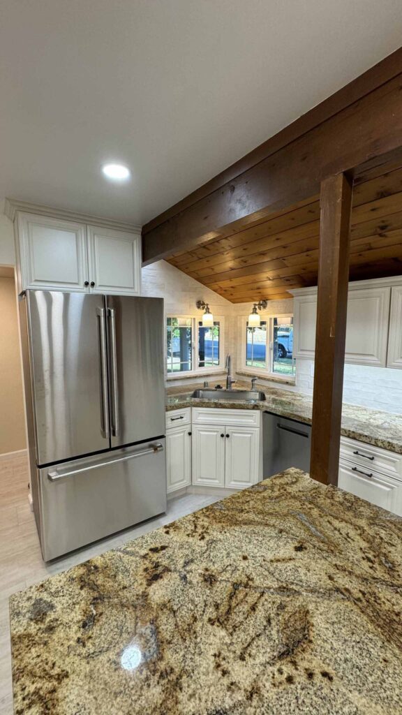 New Kitchen Countertops and Lighting Installed By Future Generation Construction