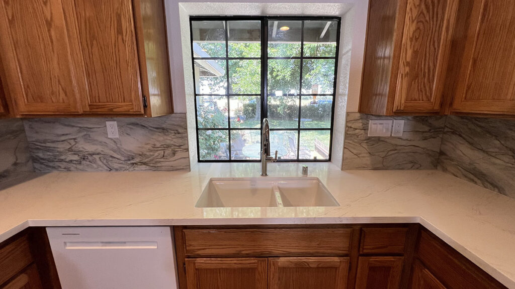 New Kitchen Countertops and window installation Project with Future Generation Construction
