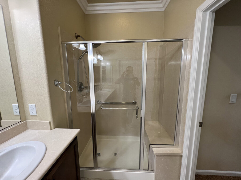 Sitting Shower Install Project with Future Generation Construction