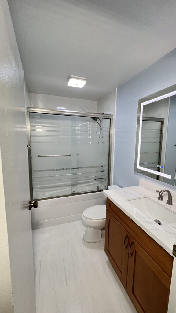 Small Bathroom Remodeled By Future Generation Construction